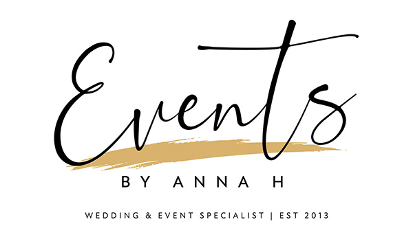 Events by Anna H main logo with tagline